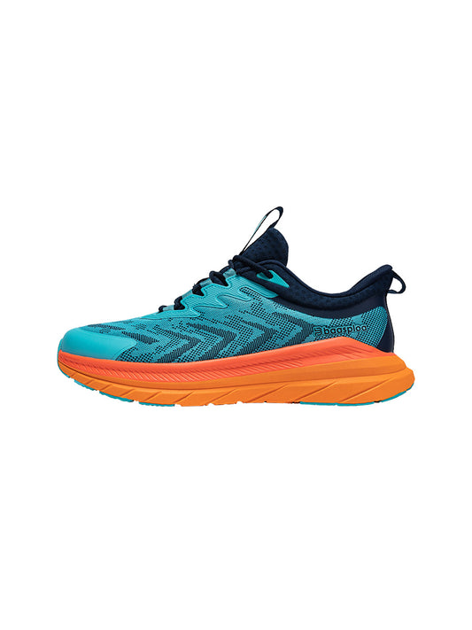 Men's Running Shoes M7523 Moonlight+Dark blue+Orange