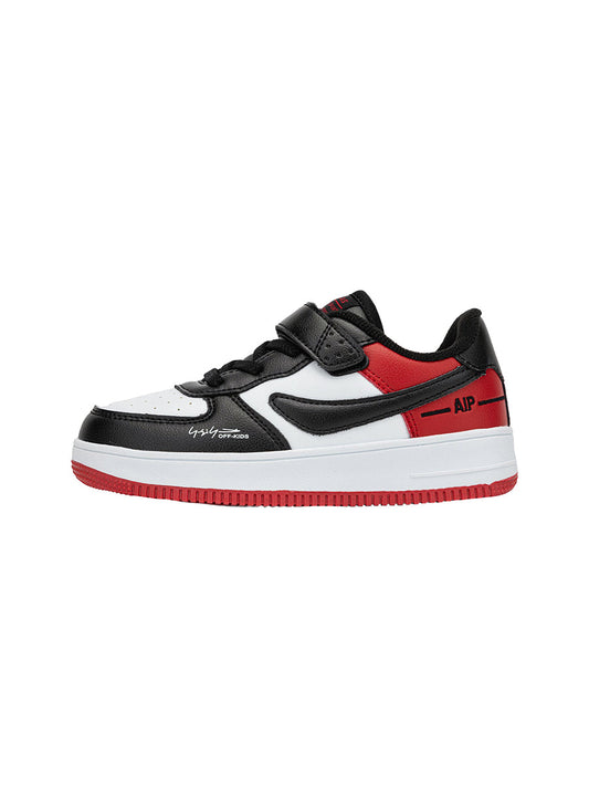 Kids Casual Shoes K6302 Black+Red