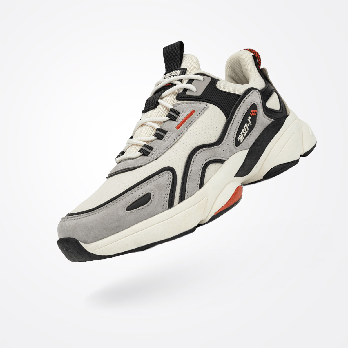 Running Leather Sneakers Lace Up Outdoor Sports M7213