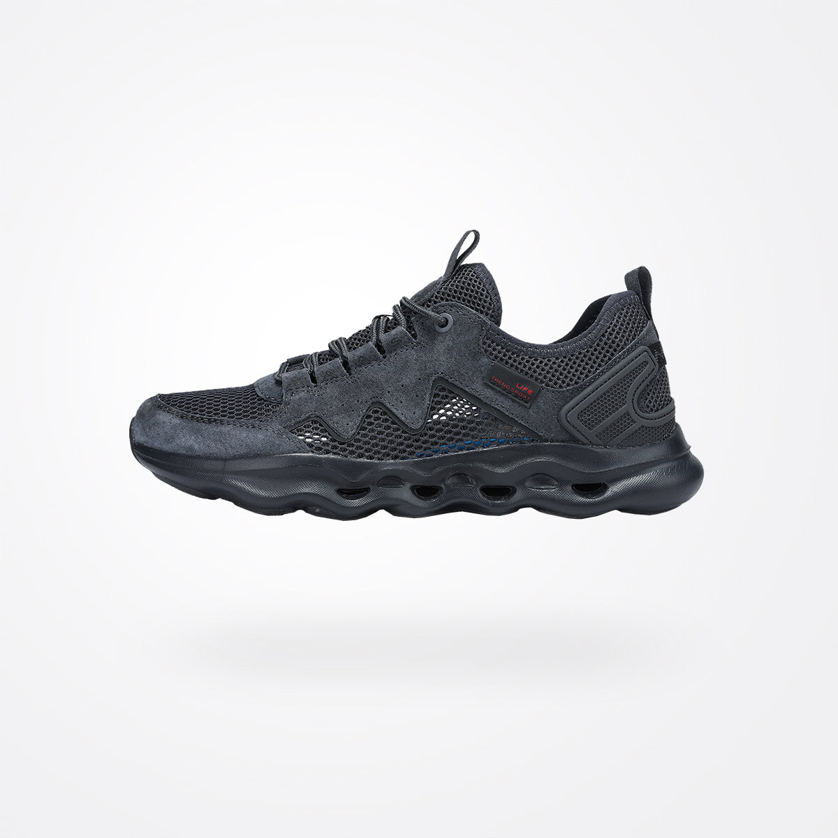 Baasploa Men Casual Sneakers Summer Lightweight Walking Camping Shoes M7625