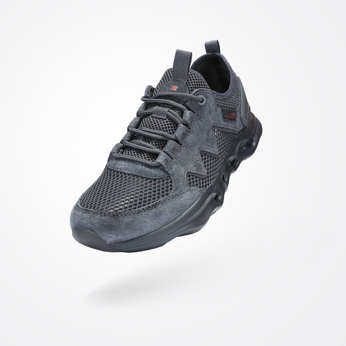 Baasploa Men Casual Sneakers Summer Lightweight Walking Camping Shoes M7625