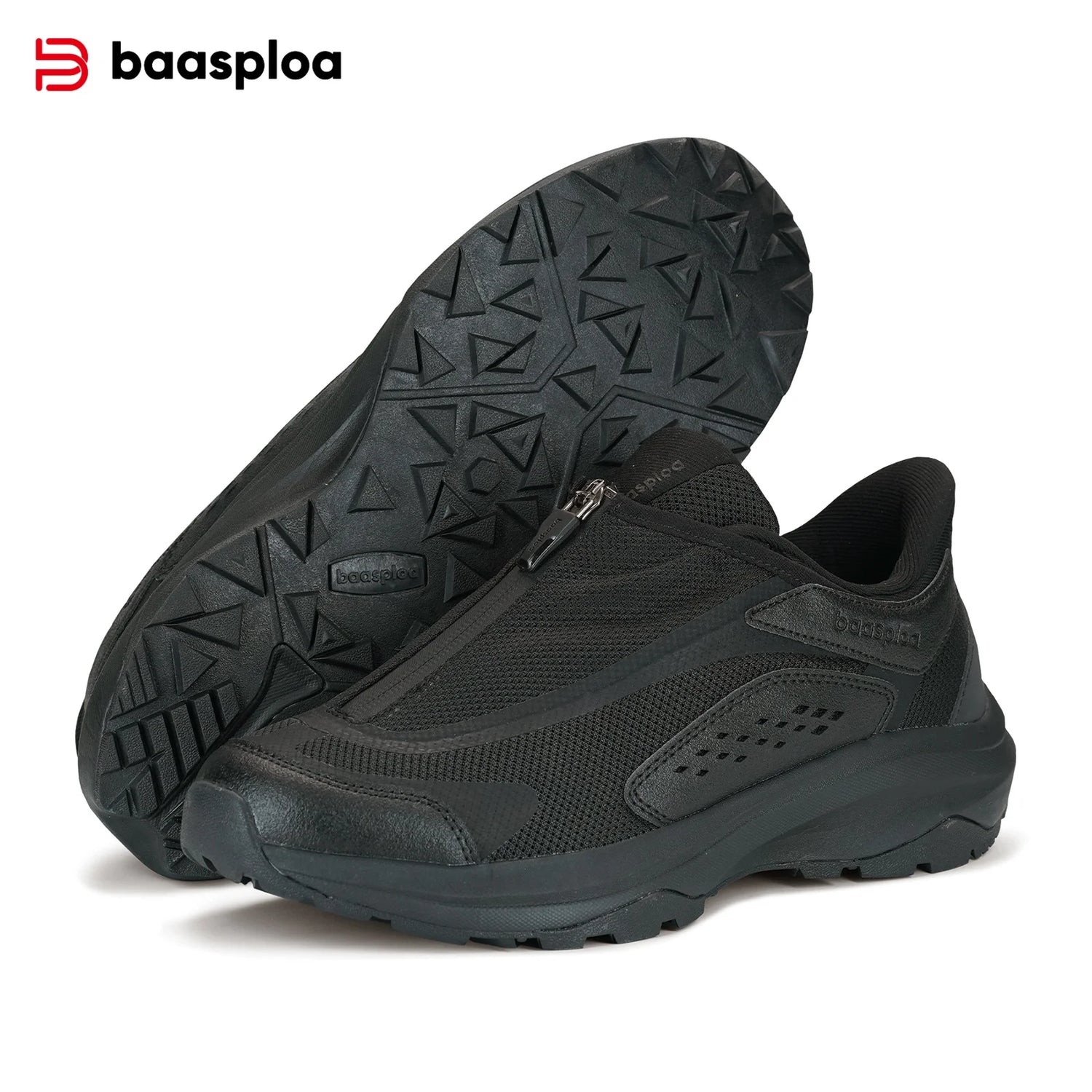 Men's 2026 Hiking Shoes With Zipper Luxury Designer Mesh Breathable Male Trekking Climbing Sneakers High Quality Outdoor Shoes W3169