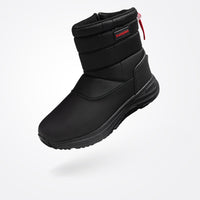 Men Shoes Boots Winter Plush Snow Boots Male Casual Walking Shoes W6013