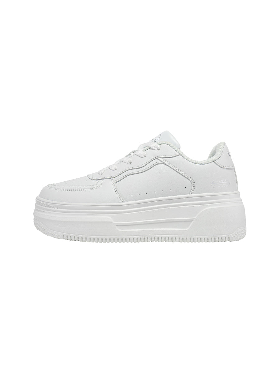 Women Leather Platform Classics Skateboarding L1799
