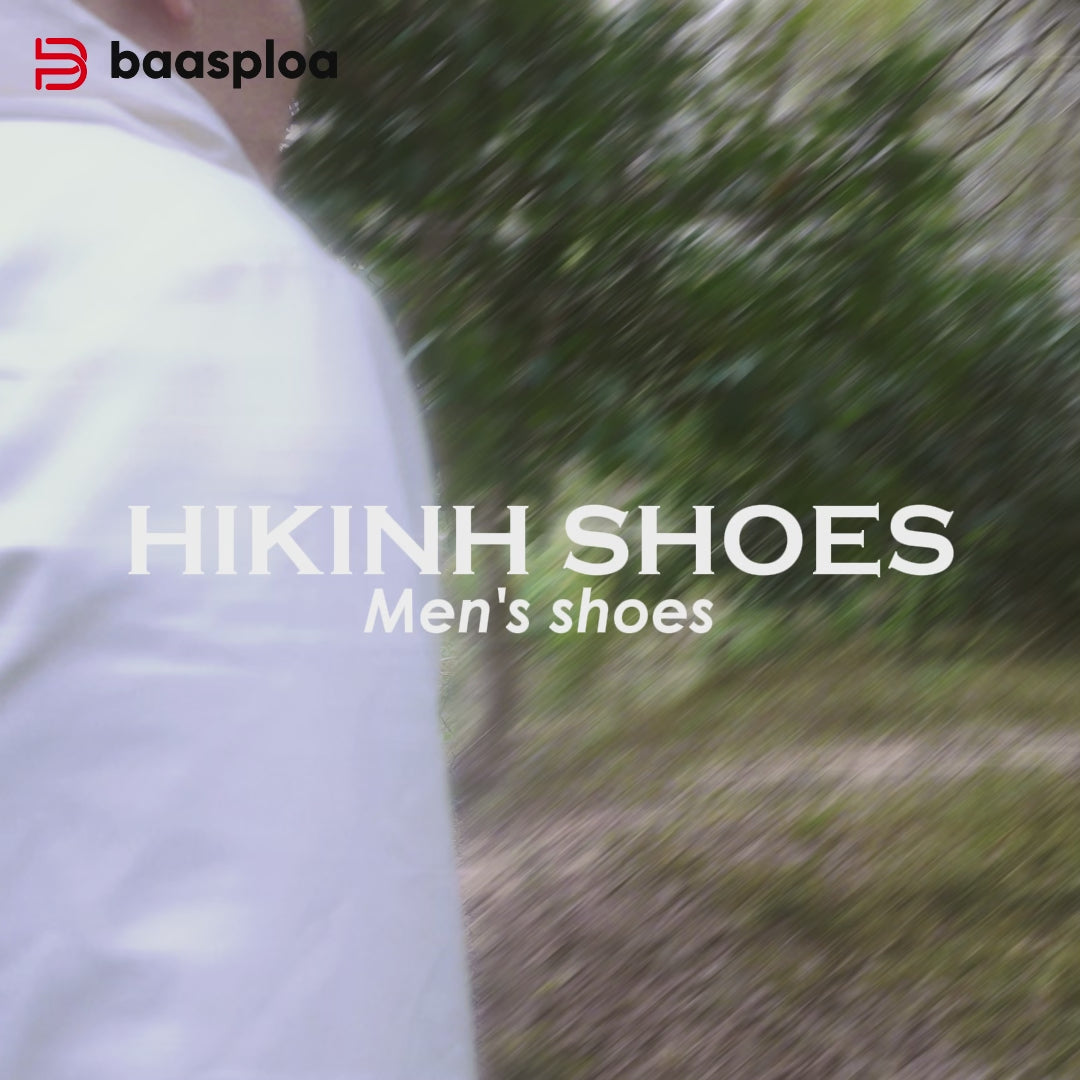 Baasploa Men Hiking Shoes Casual Mesh Breathable Non Slip Walking Camping Shoes W3070