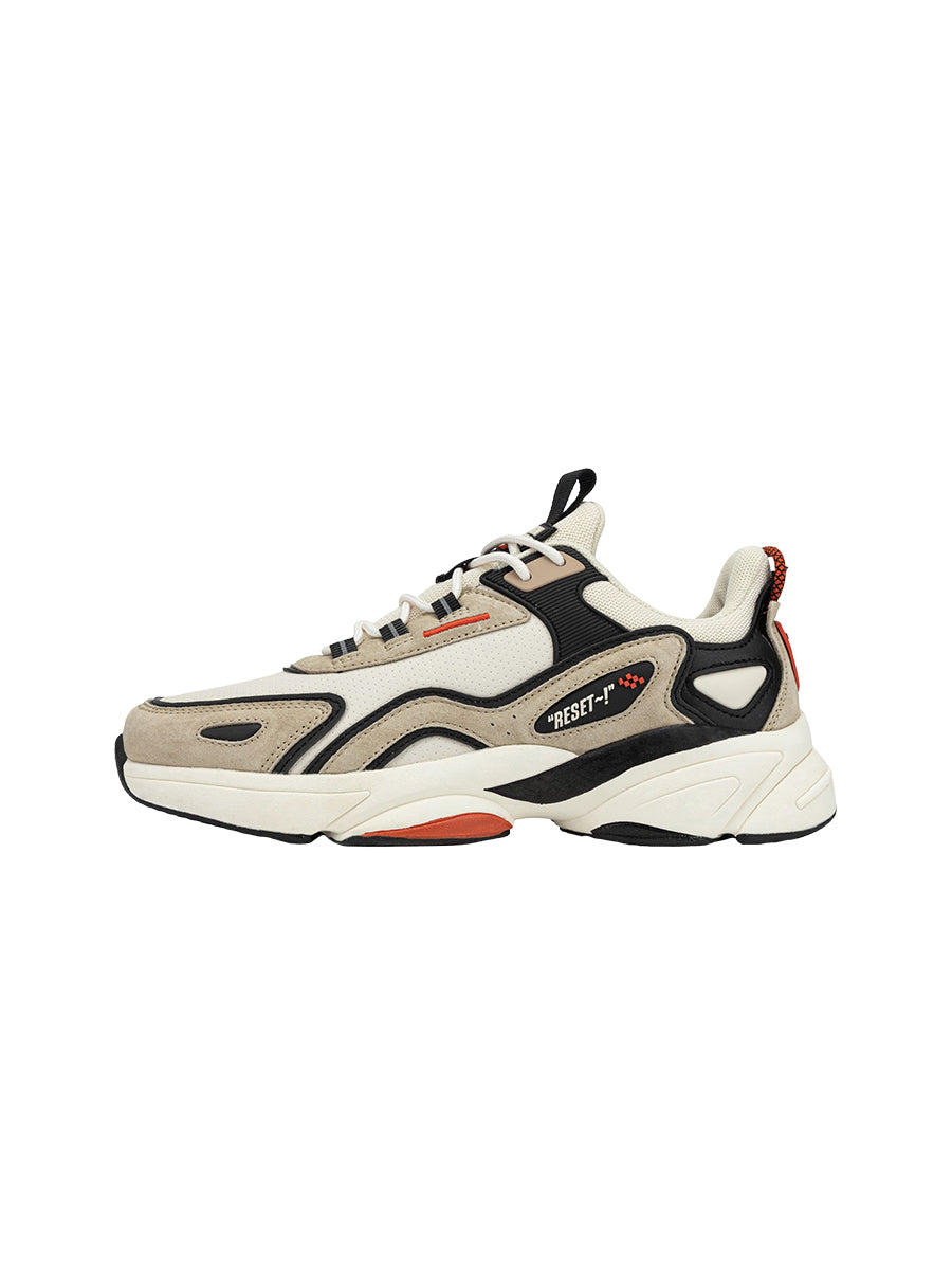 Running Leather Sneakers Lace Up Outdoor Sports M7213
